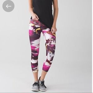 lululemon athletica Multicolor Abstract Leggings